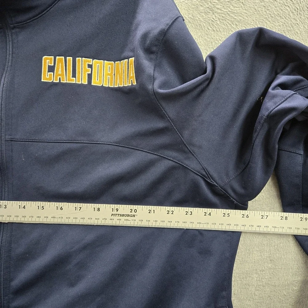 California Golden Bear Men Track Jacket 3XL Navy Jordan Logo Jumpman DRI-FIT